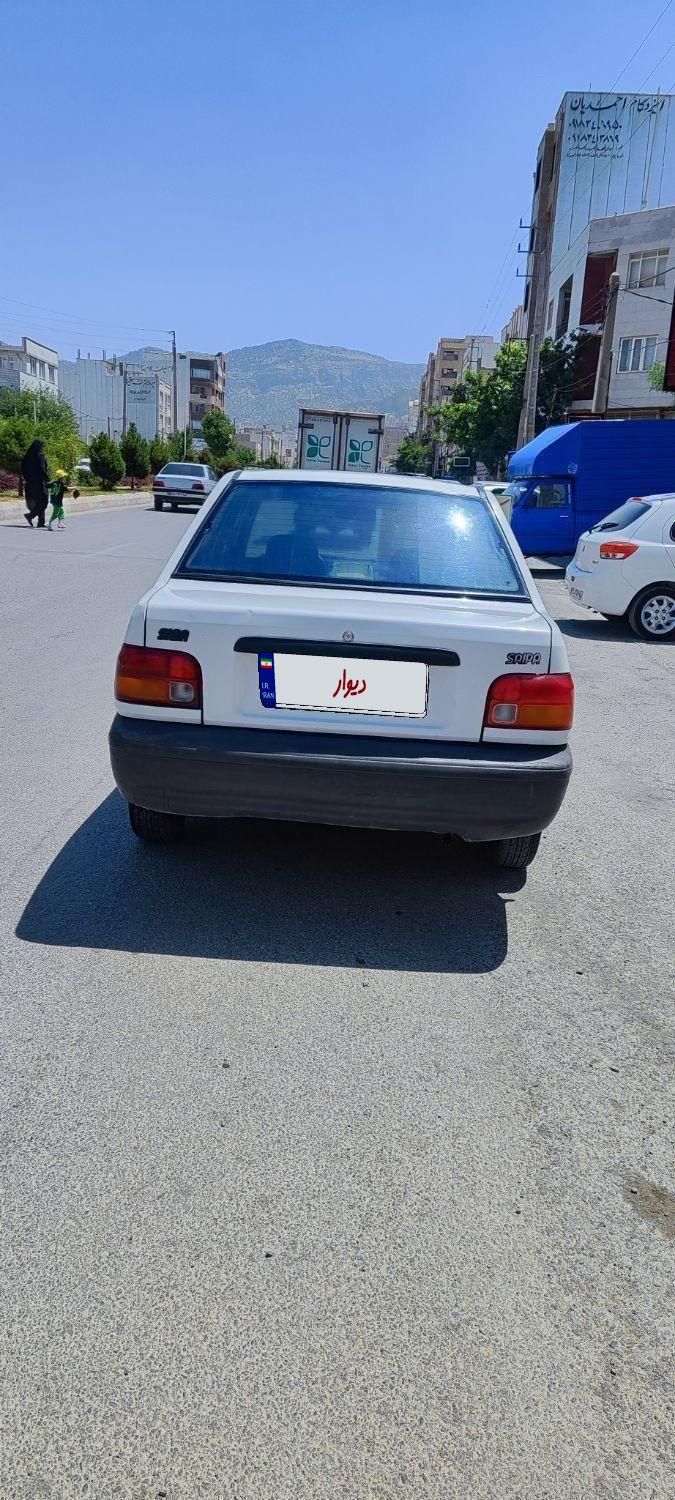 پراید صبا بنزینی - 1387