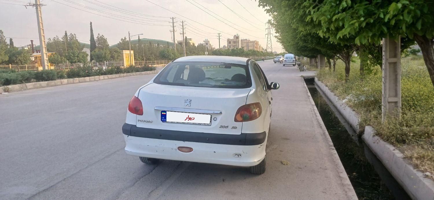 پژو ۲۰۶ صندوق دار v1 - 1390