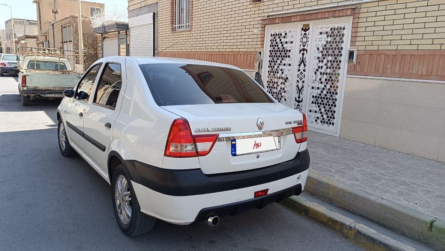 رنو پارس تندر گیربکس JHQ + مولتی مدیا - 1398