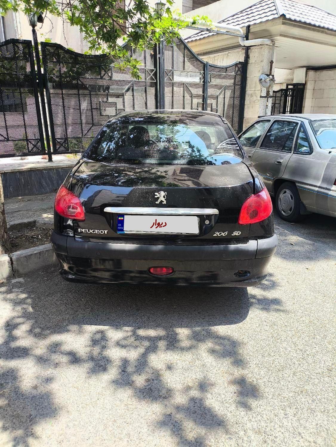 پژو ۲۰۶ صندوق دار v8 - 1394