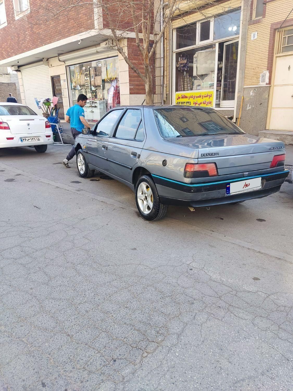 پژو 405 GLX - دوگانه سوز - 1385