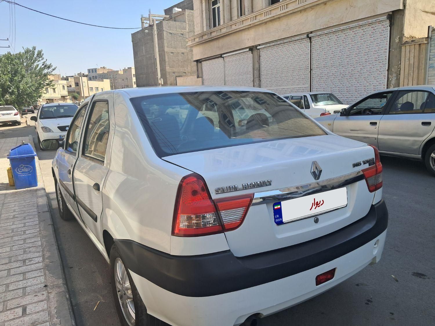 رنو پارس تندر گیربکس JHQ + مولتی مدیا - 1396
