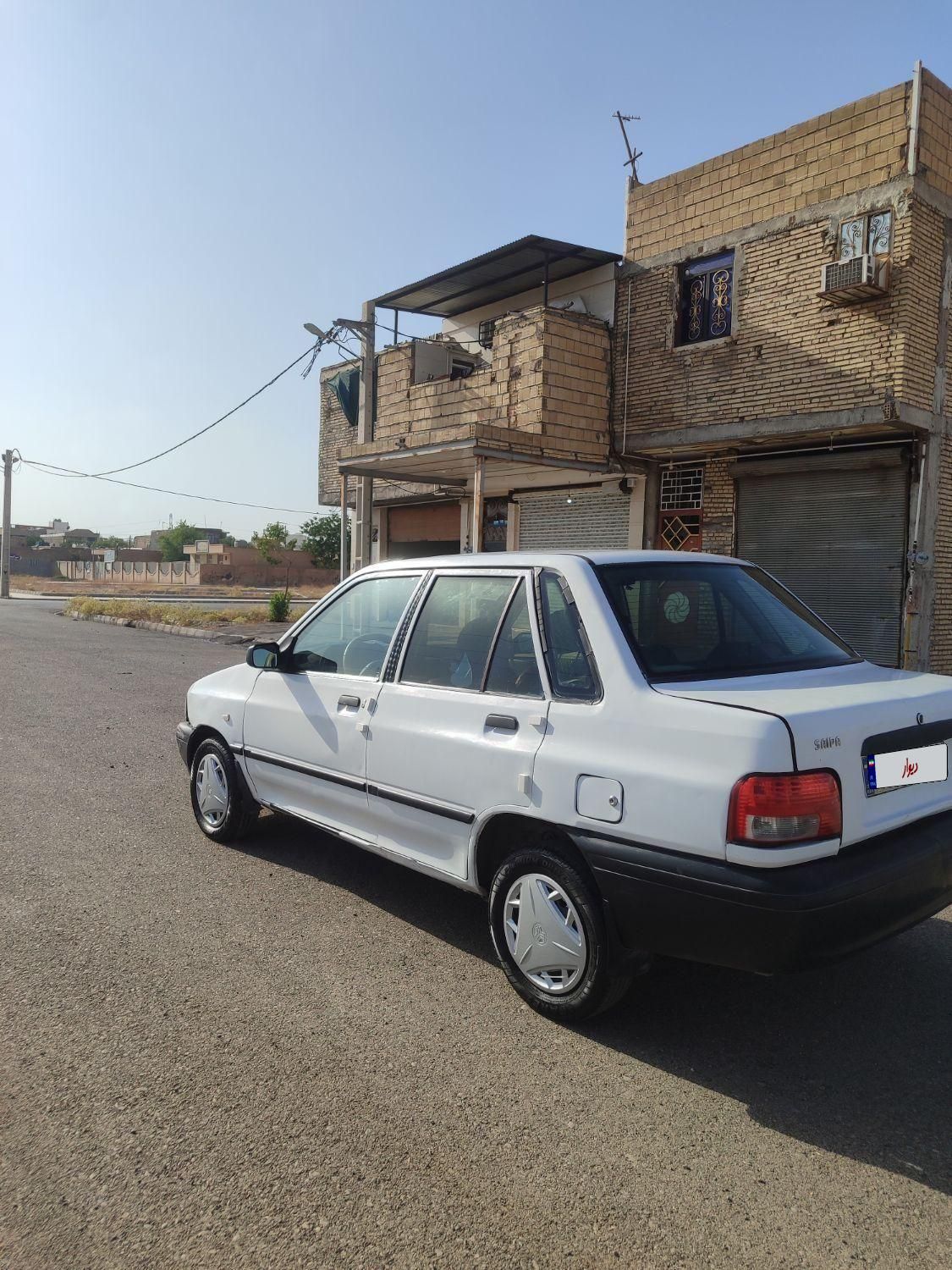 پراید صبا بنزینی - 1386