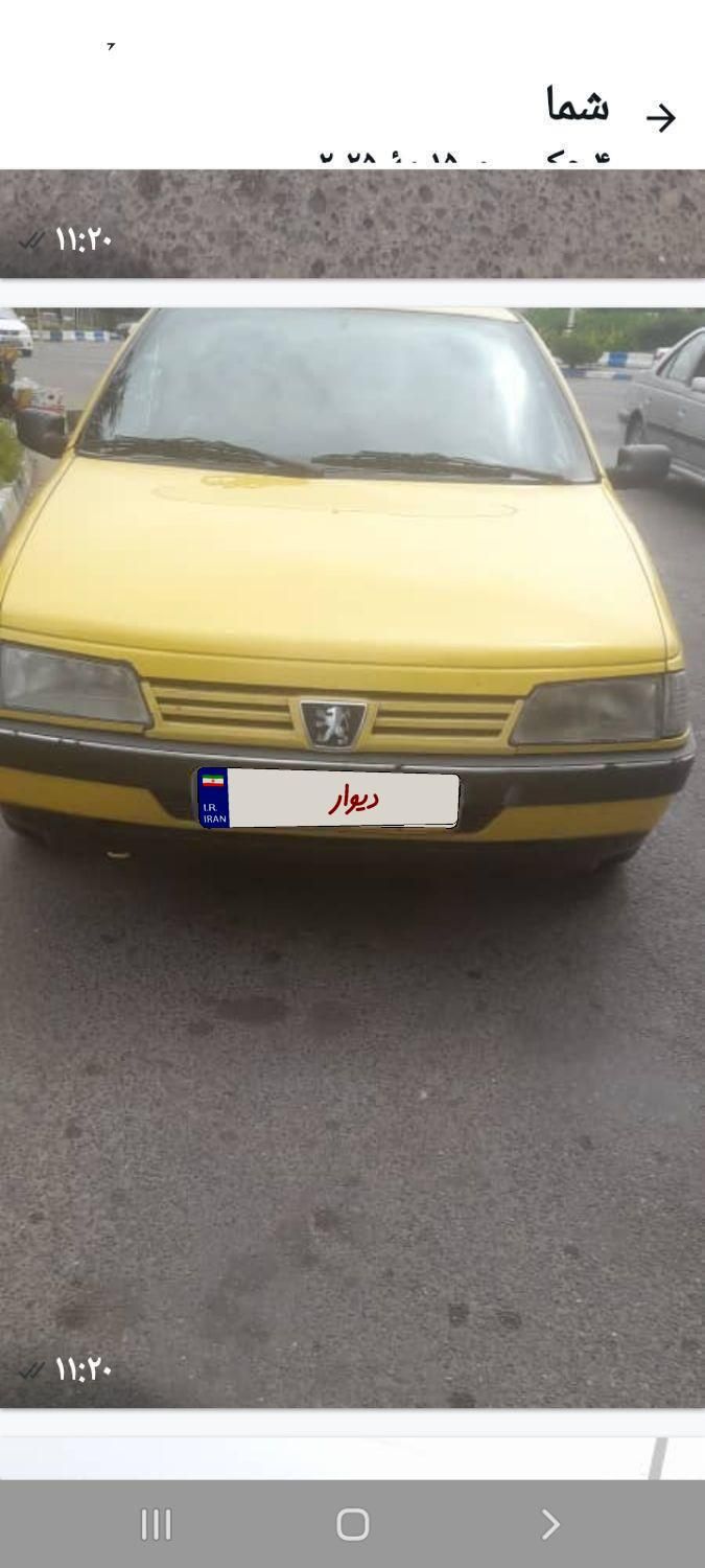 پژو 405 بنزینی GLX - TU5 - 1391