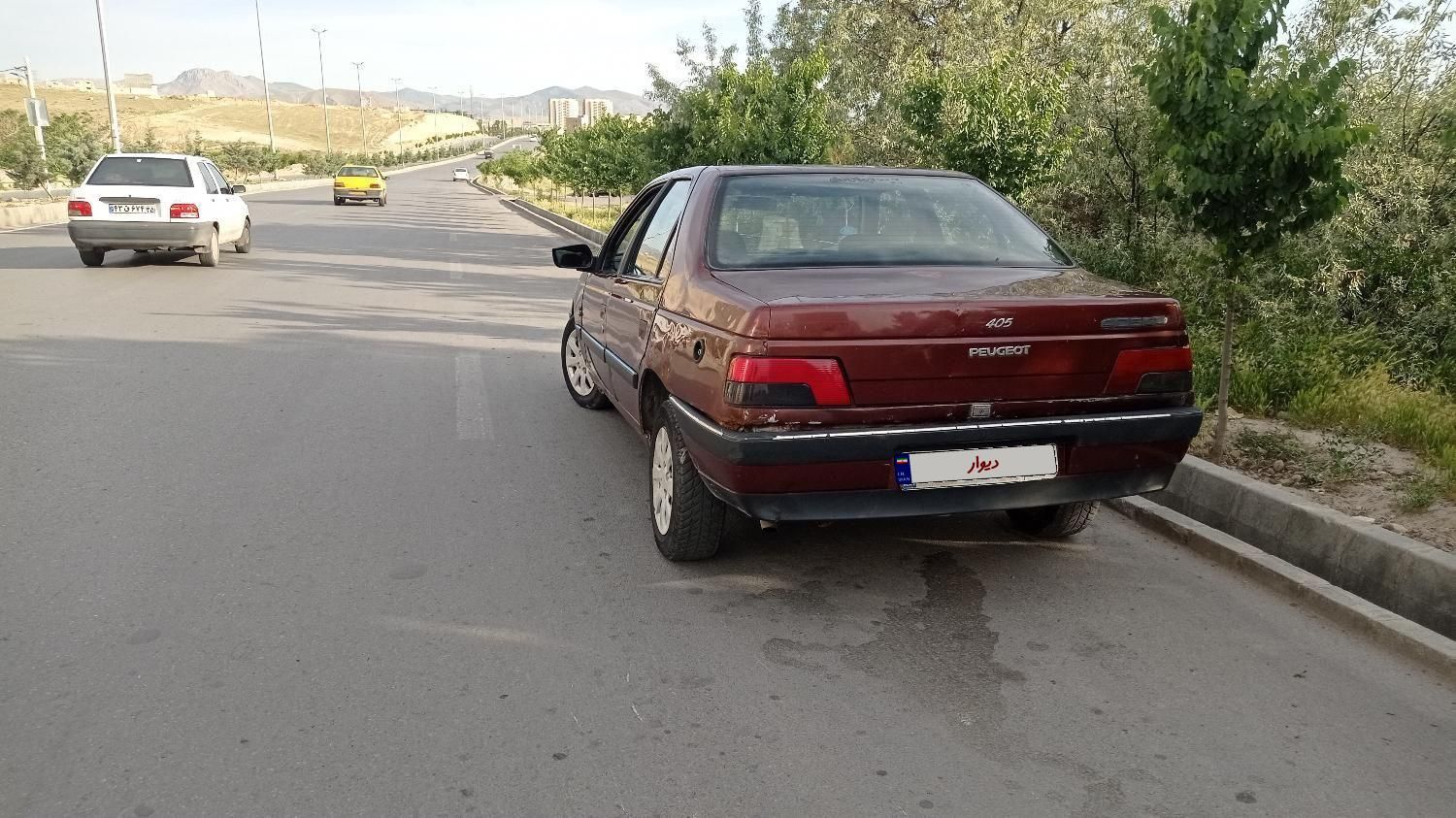 پژو 405 GLX - دوگانه سوز - 1382