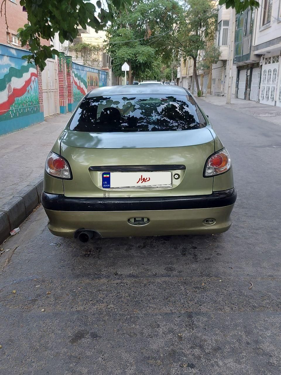 پژو ۲۰۶ صندوق دار v8 - 1385