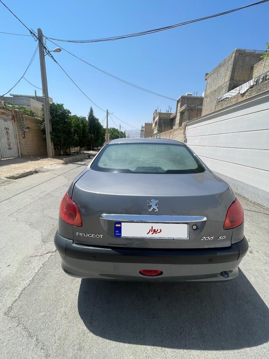 پژو ۲۰۶ صندوق دار v8 - 1394