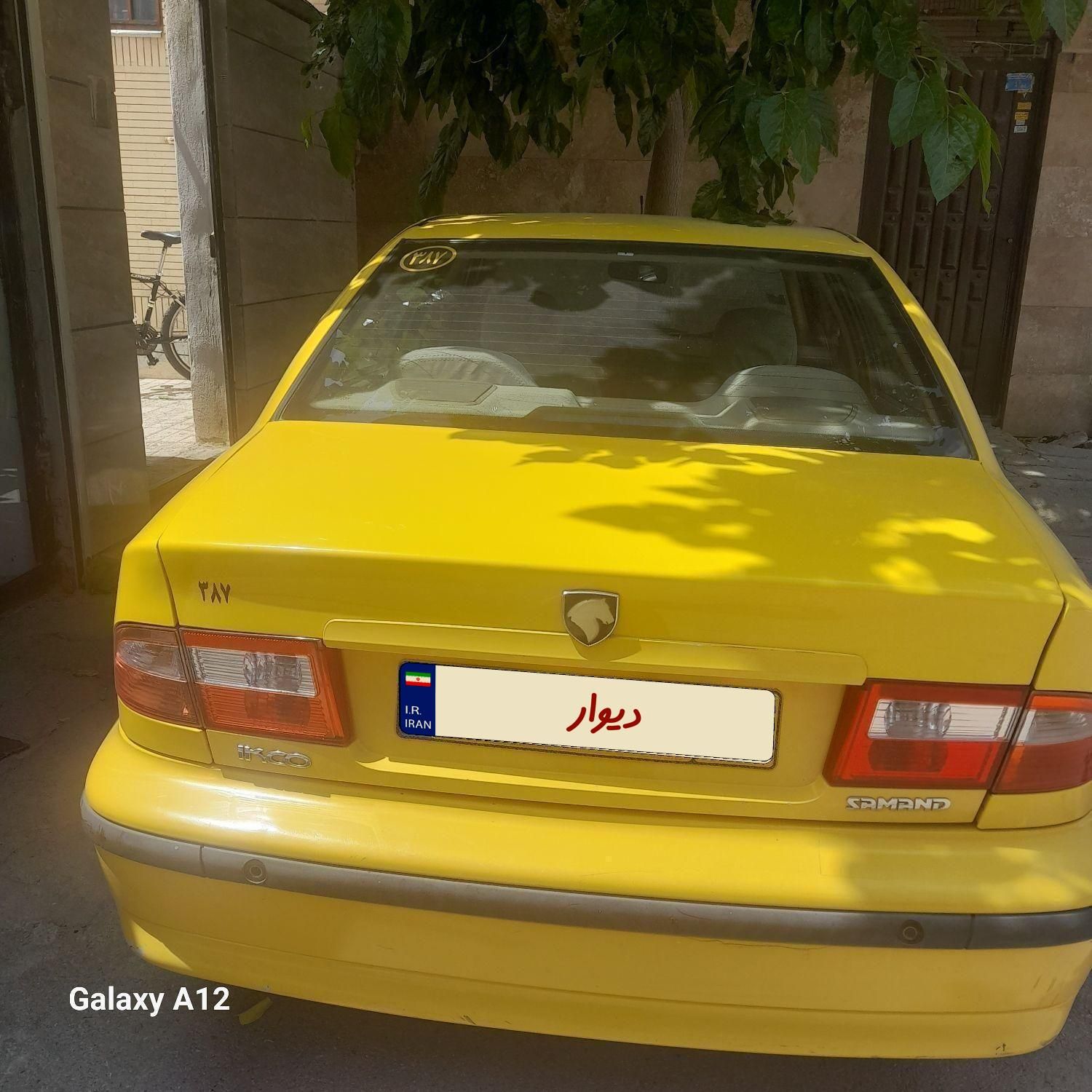 سمند X7 دوگانه سوز - 1386
