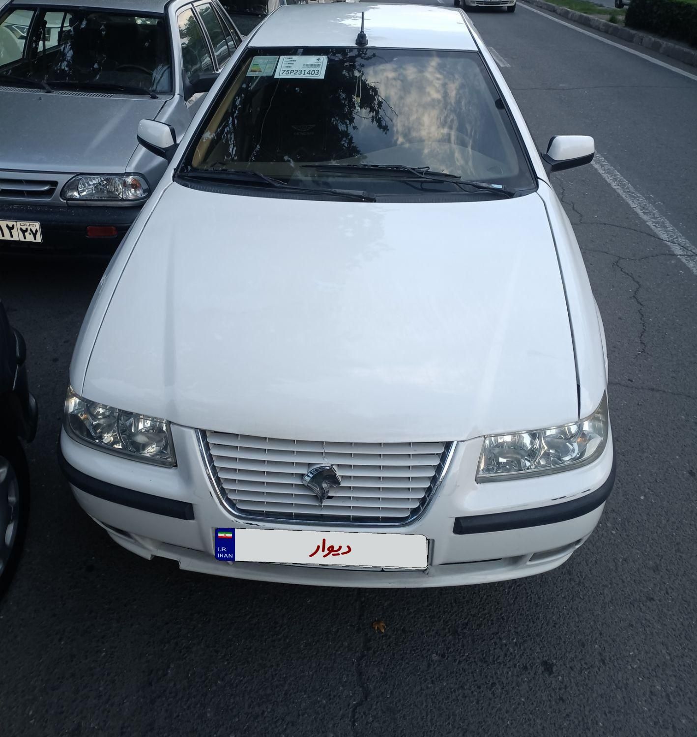 سمند LX EF7 دوگانه سوز - 1389