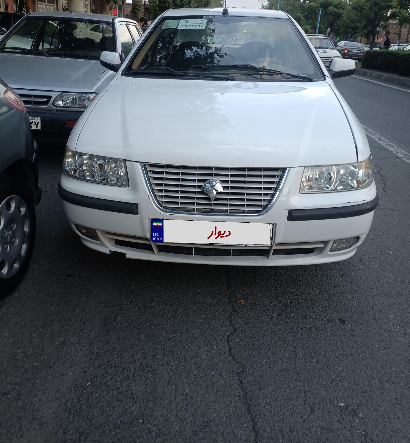 سمند LX EF7 دوگانه سوز - 1389