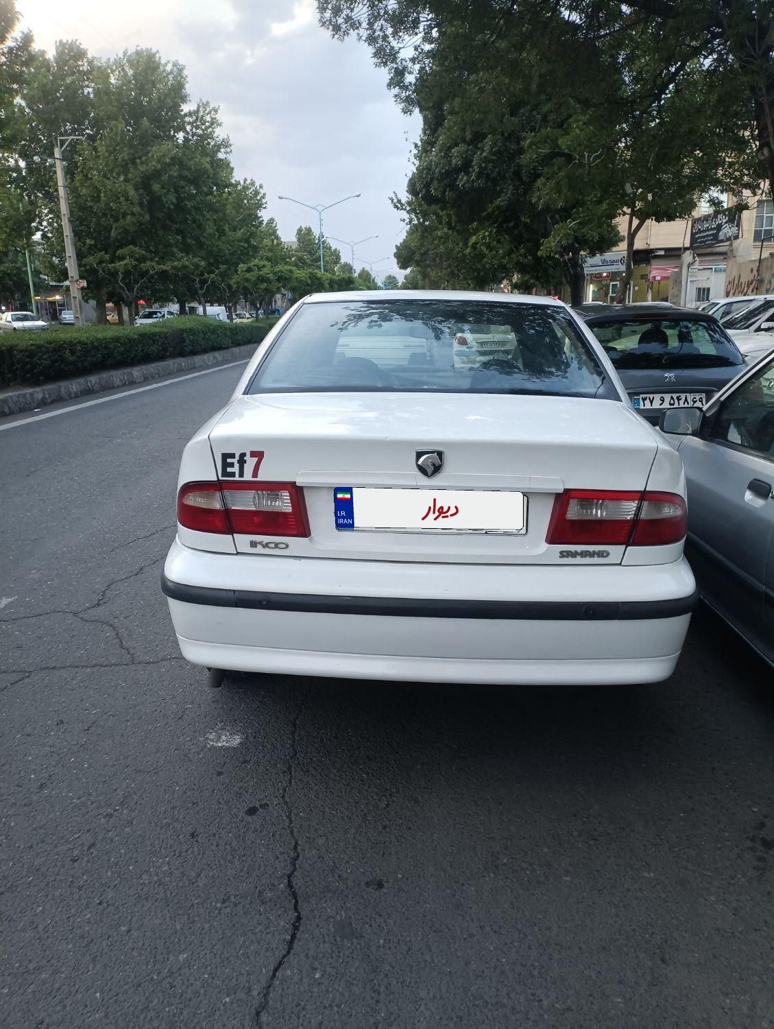 سمند LX EF7 دوگانه سوز - 1389