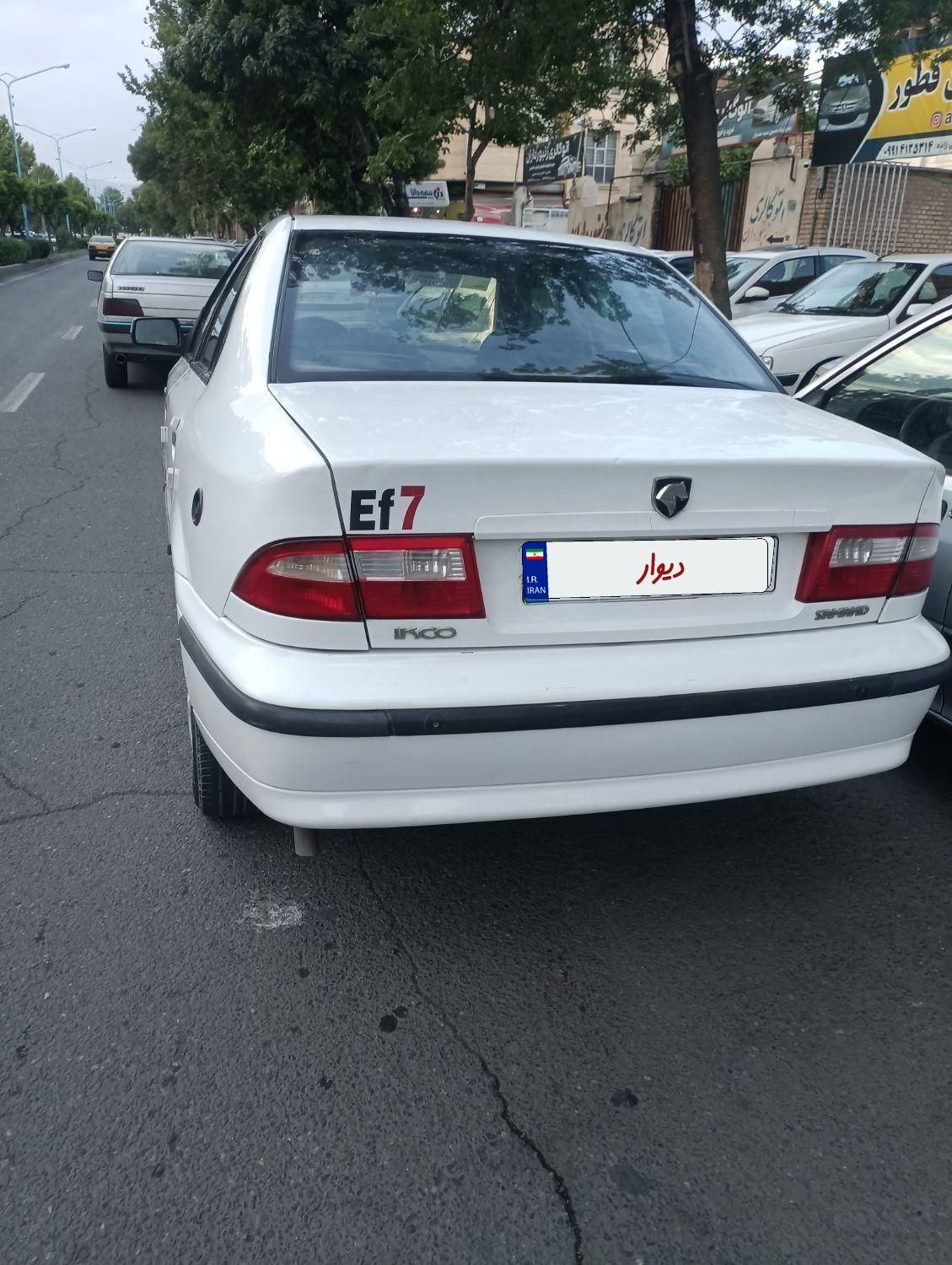 سمند LX EF7 دوگانه سوز - 1389
