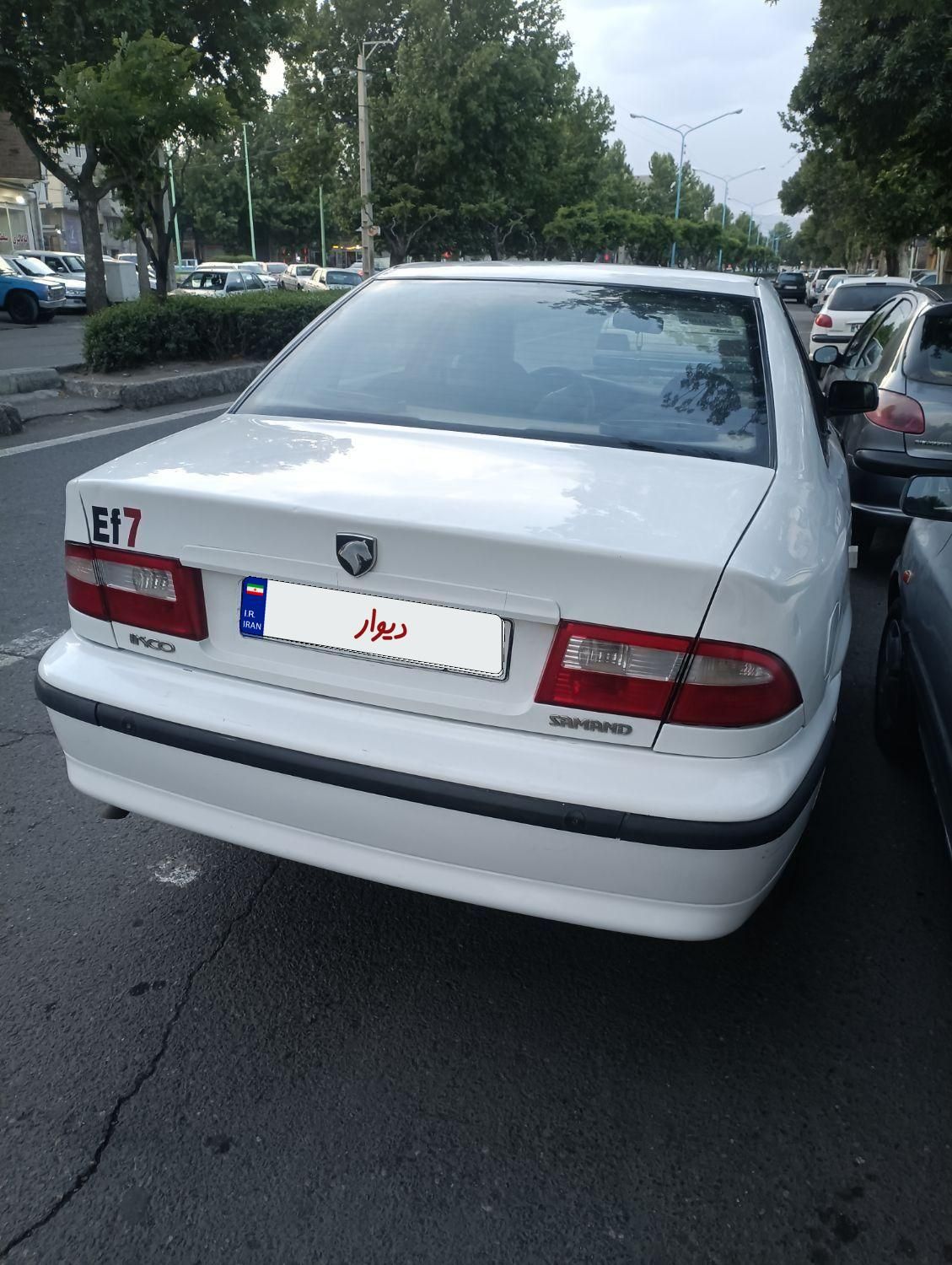 سمند LX EF7 دوگانه سوز - 1389