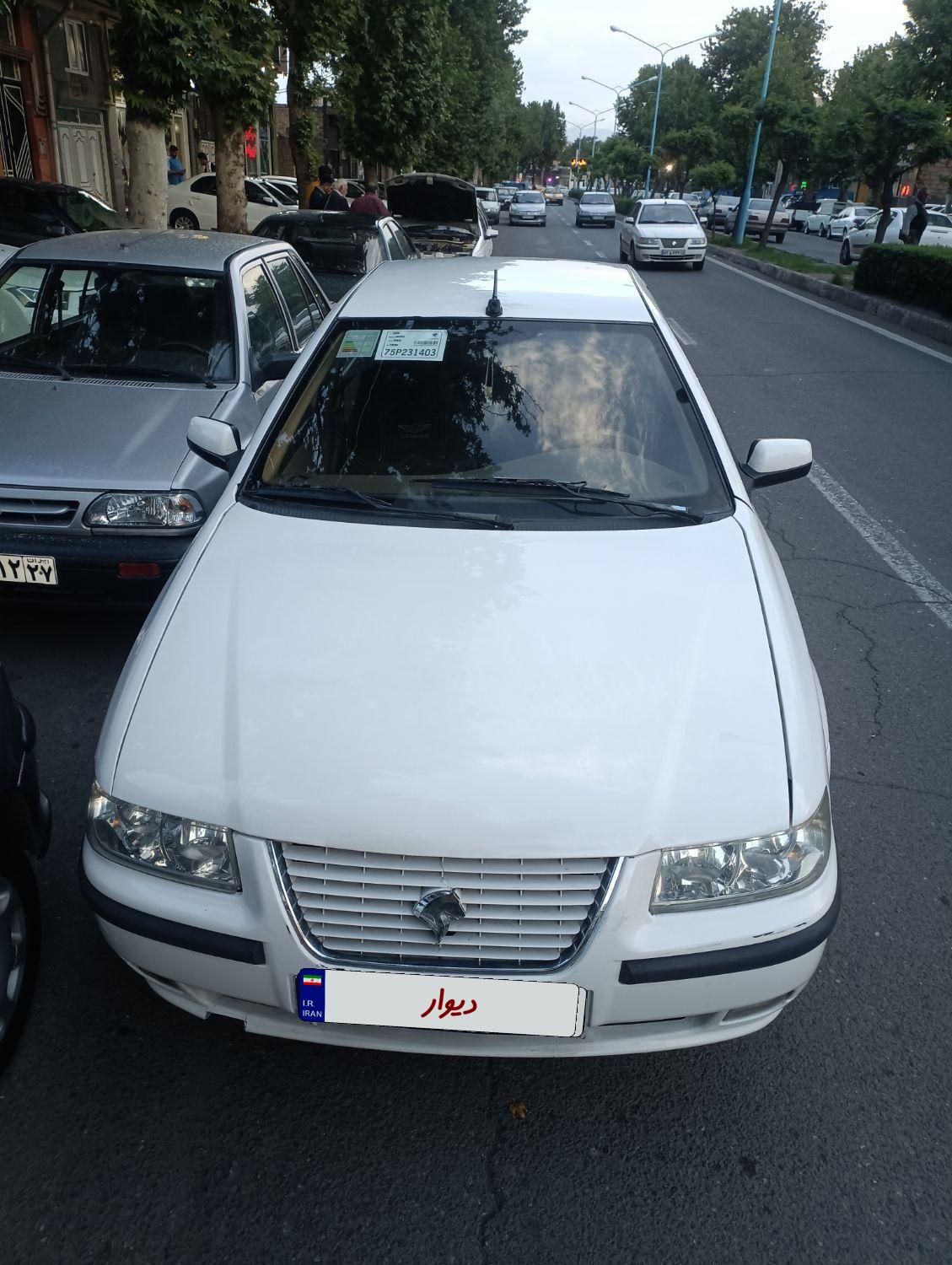 سمند LX EF7 دوگانه سوز - 1389