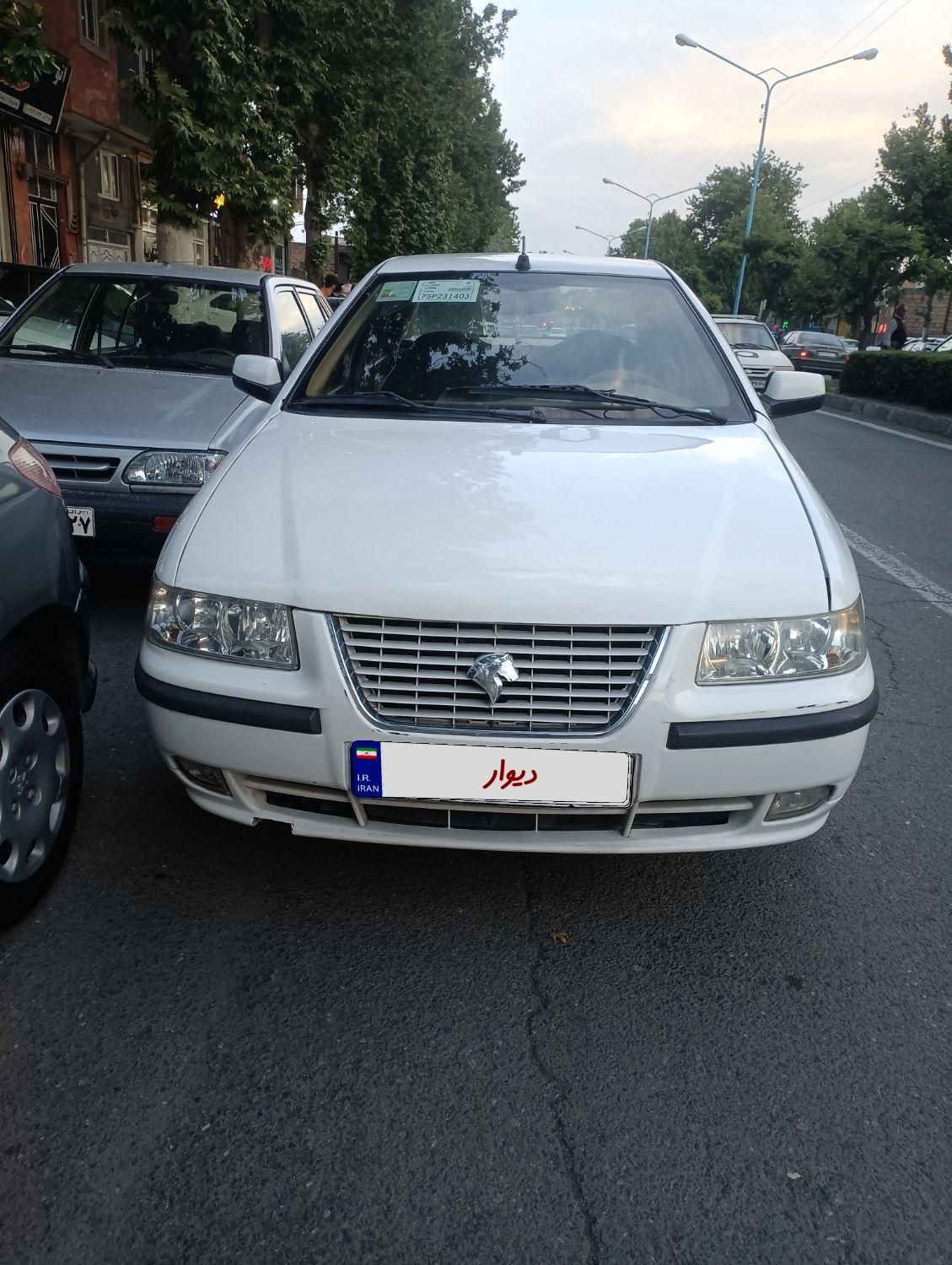 سمند LX EF7 دوگانه سوز - 1389