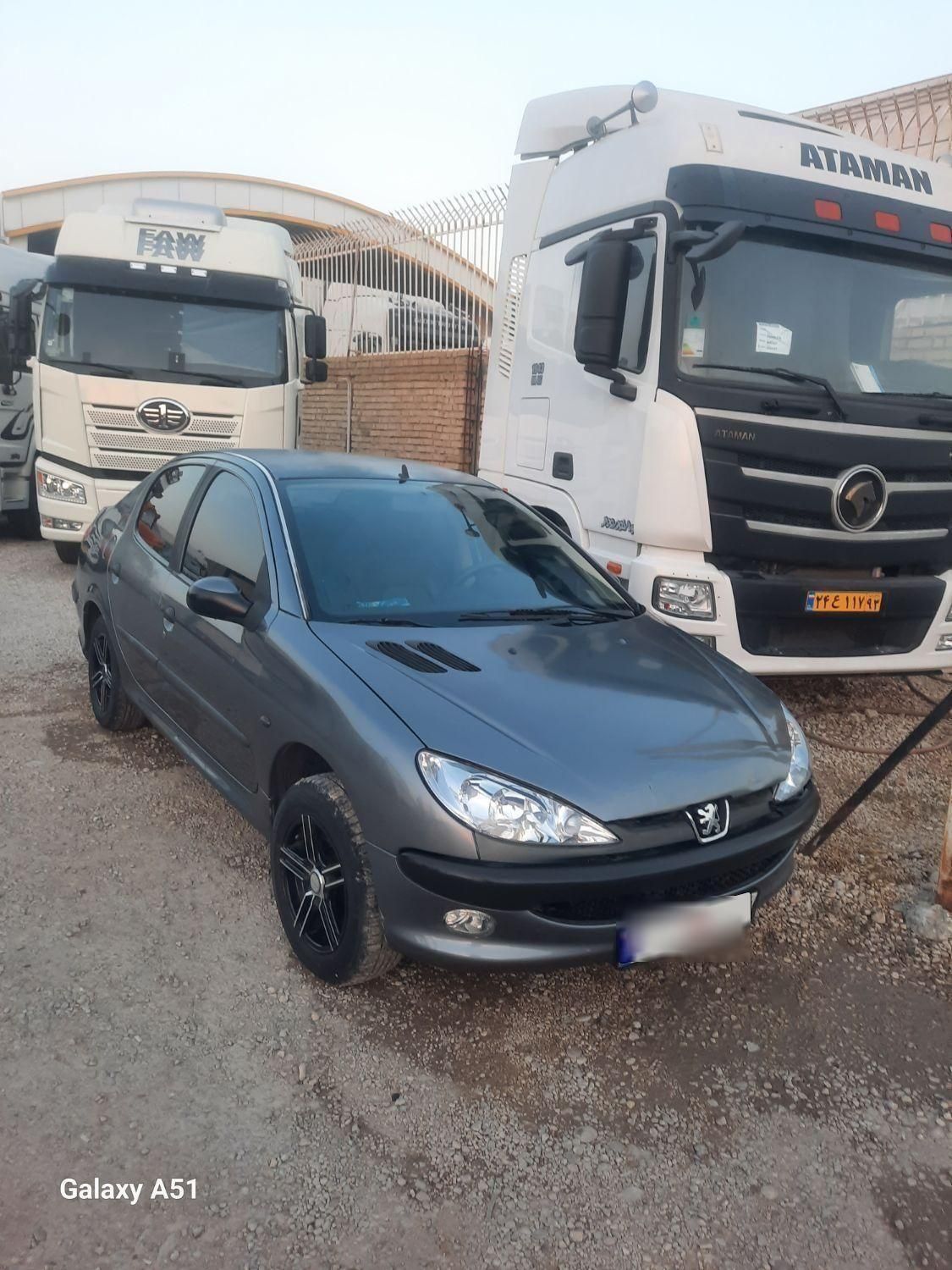پژو ۲۰۶ صندوق دار v9 - 1390