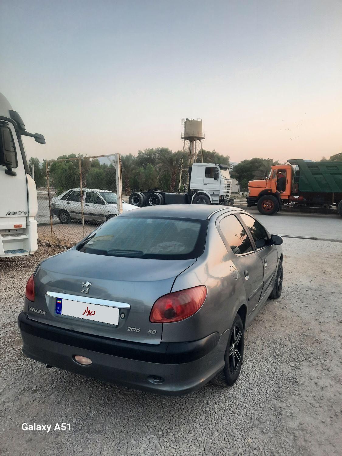 پژو ۲۰۶ صندوق دار v9 - 1390