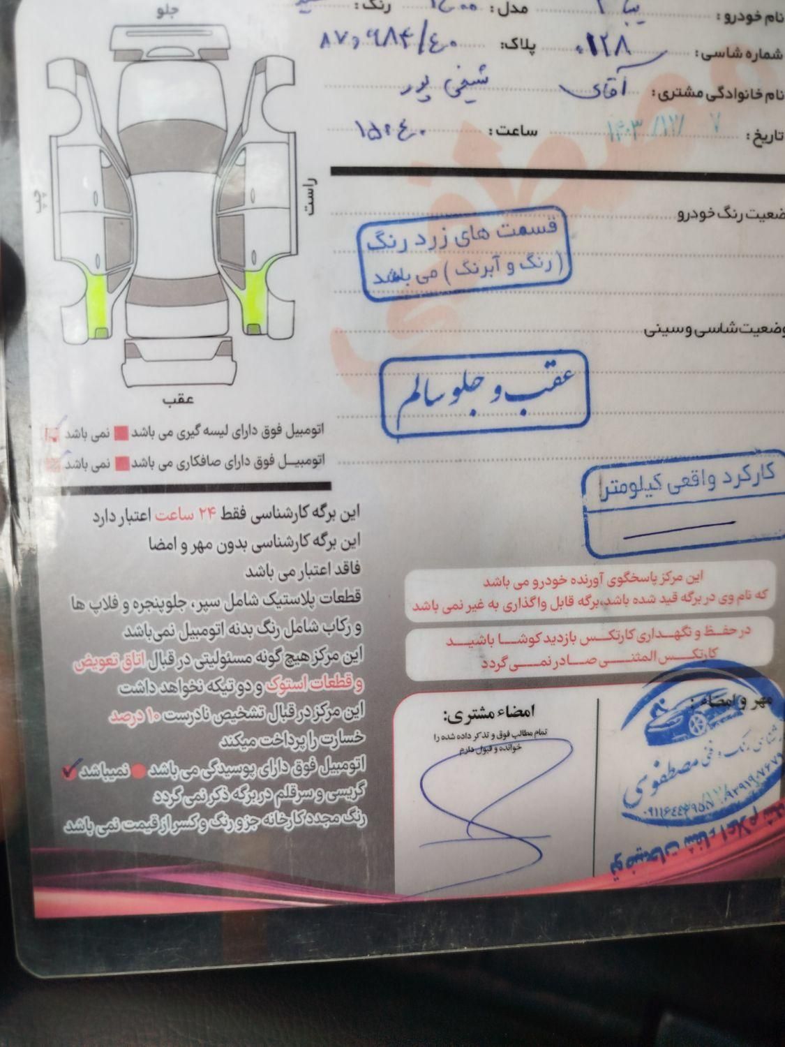 تیبا 2 EX رینگ آلومینیومی - 1400