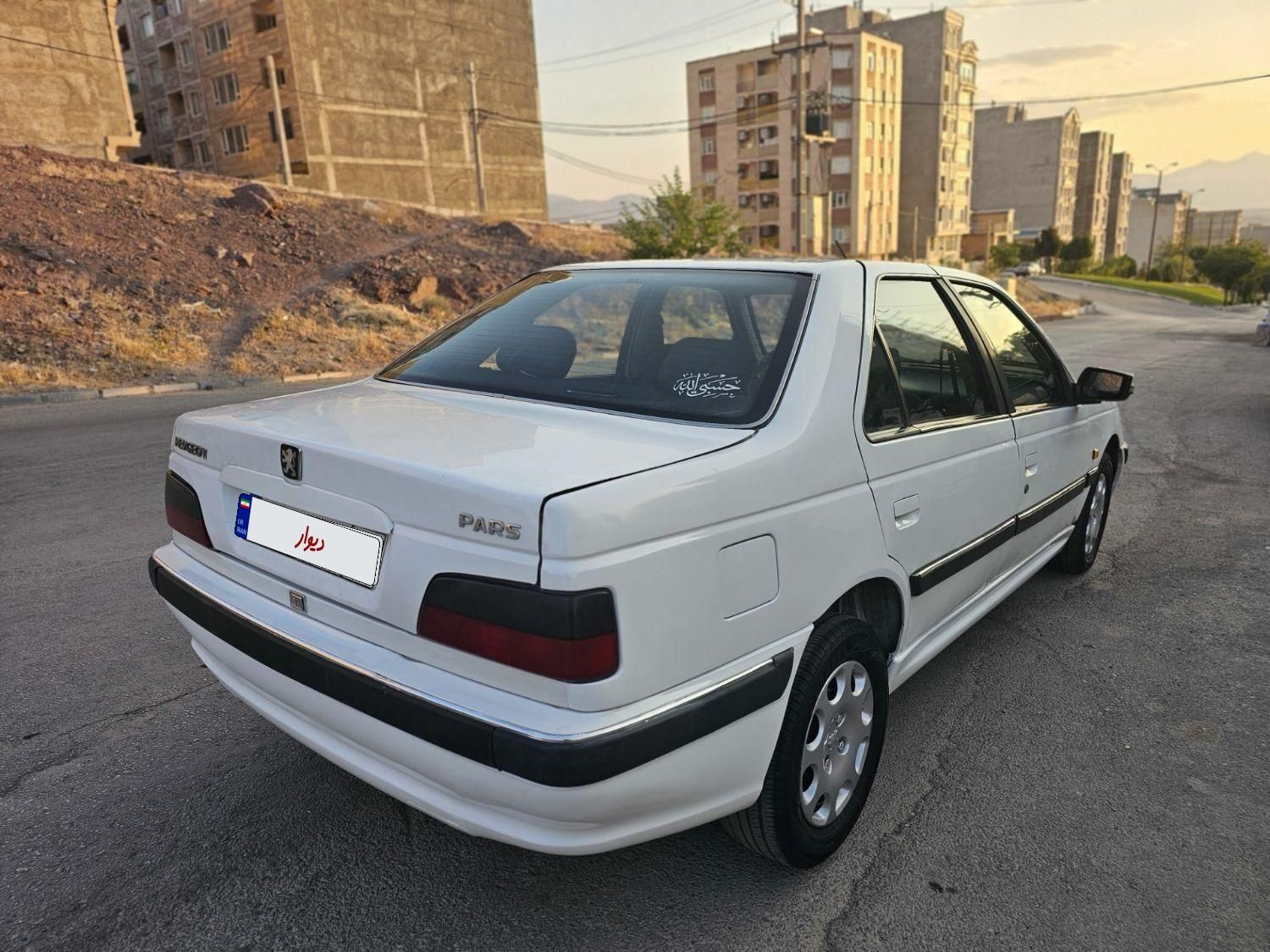 پژو پارس دوگانه سوز - 1389