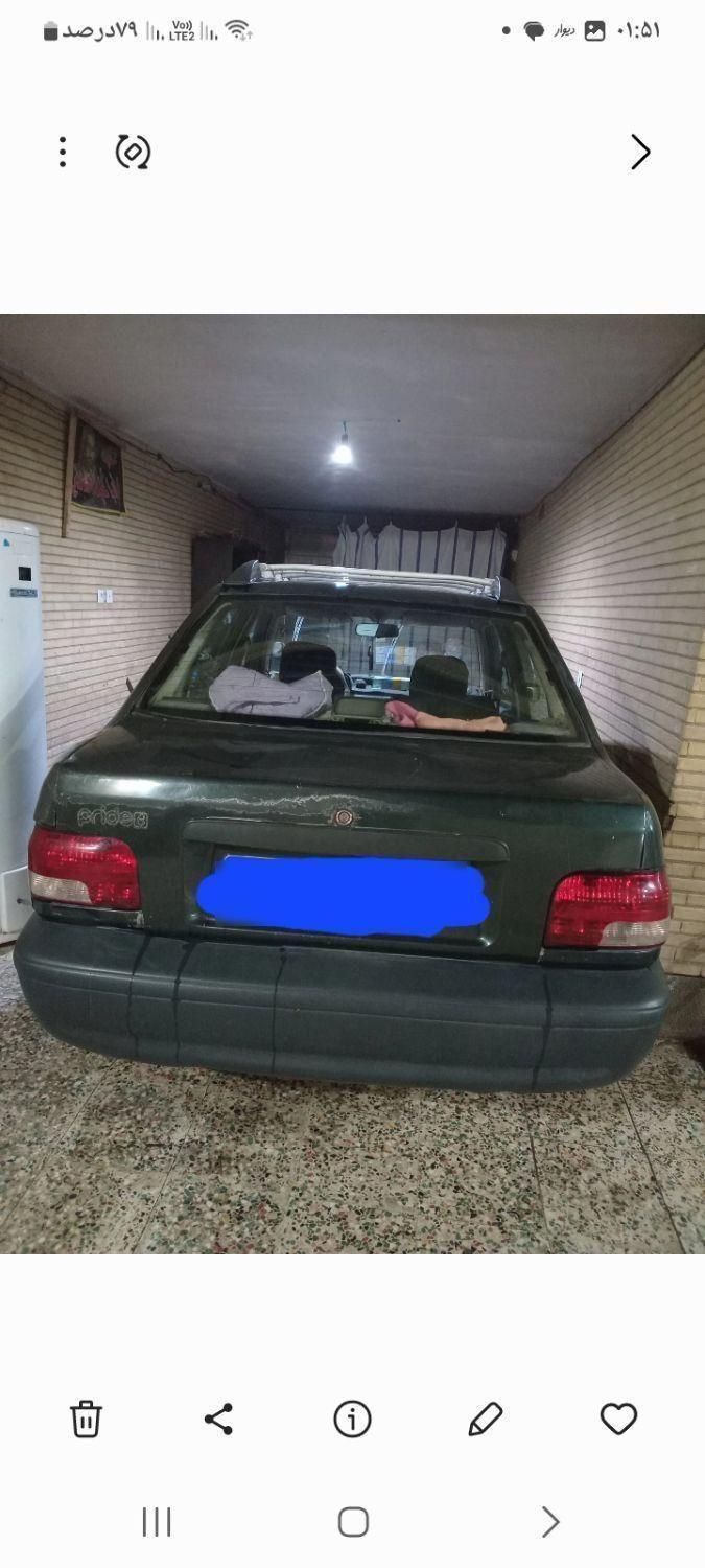 پراید صبا بنزینی - 1383
