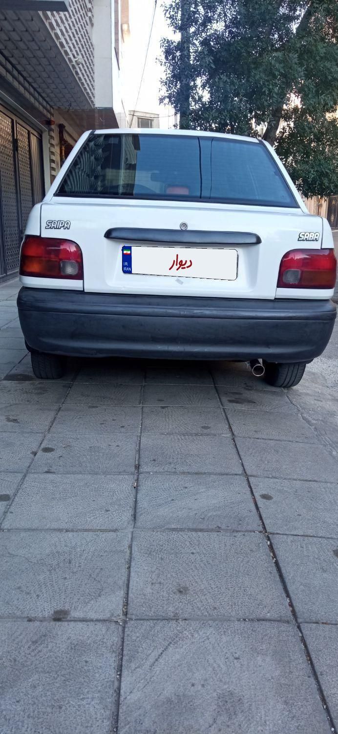 پراید صبا بنزینی - 1389