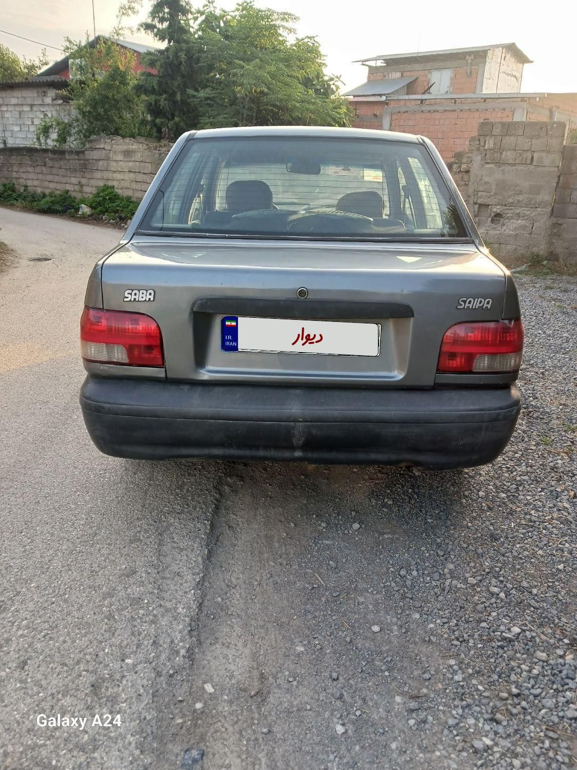 پراید صبا بنزینی - 1387