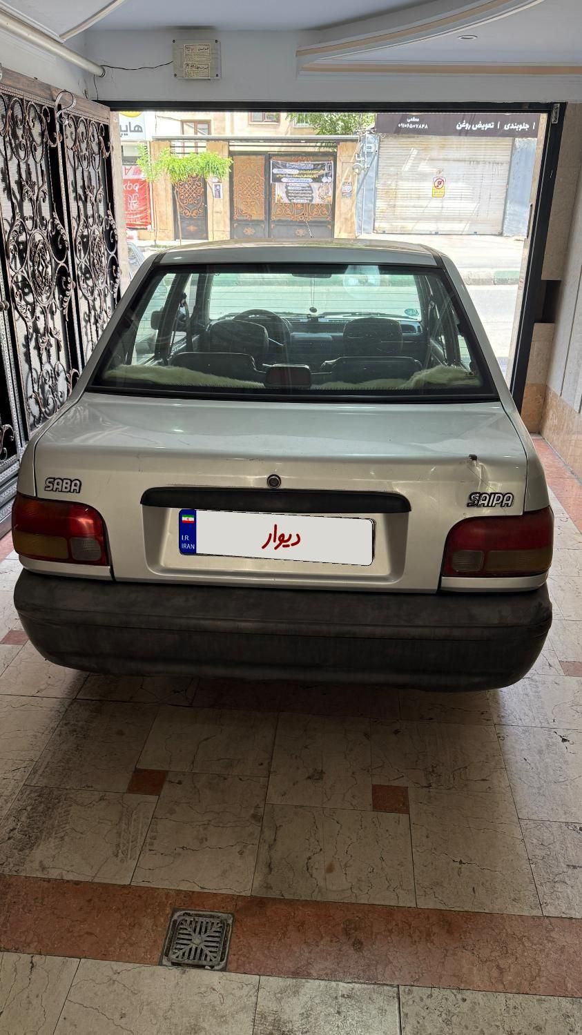 پراید صبا بنزینی - 1386