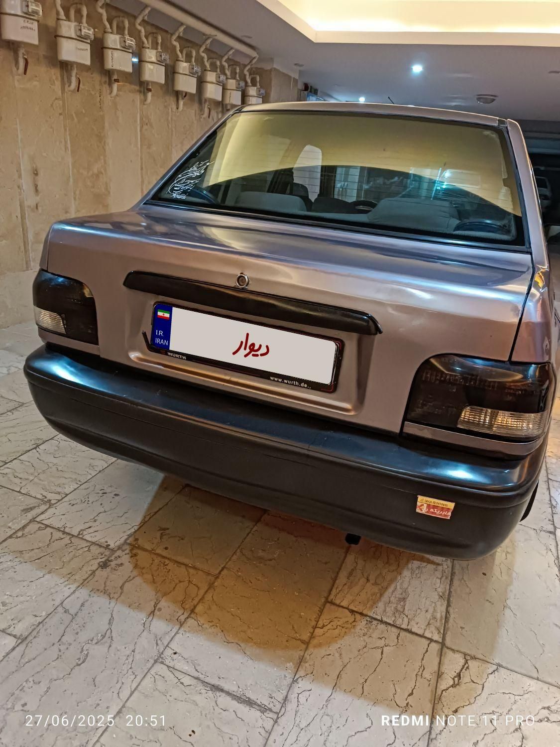 پراید صبا بنزینی - 1386