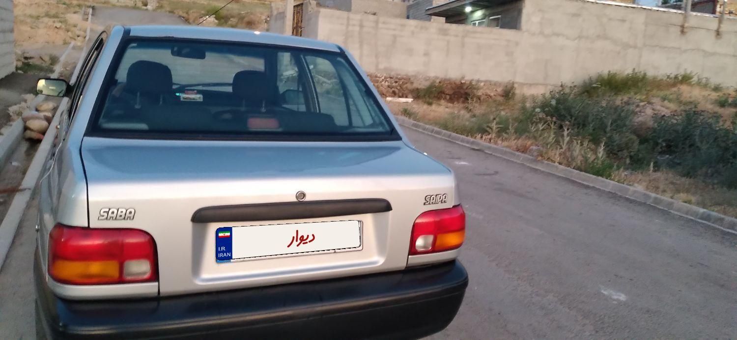پراید صبا بنزینی - 1386