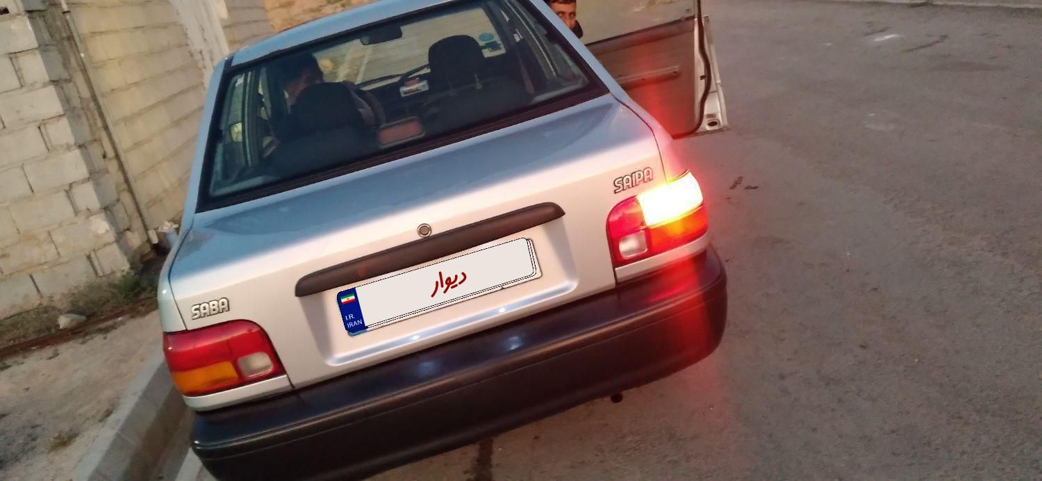 پراید صبا بنزینی - 1386