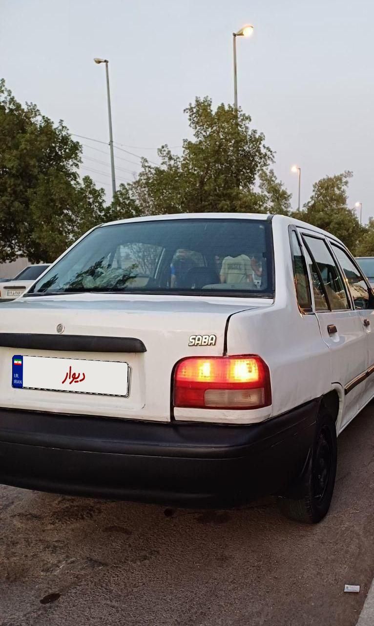 پراید صبا بنزینی - 1386