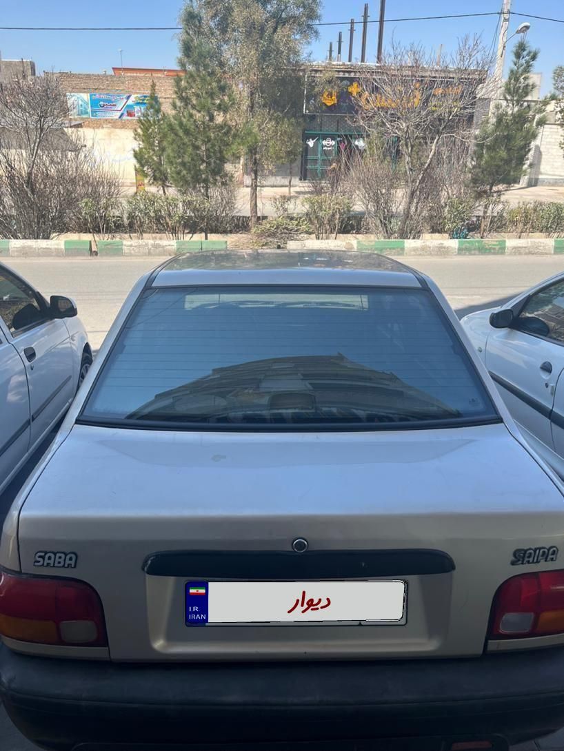 پراید صبا بنزینی - 1387
