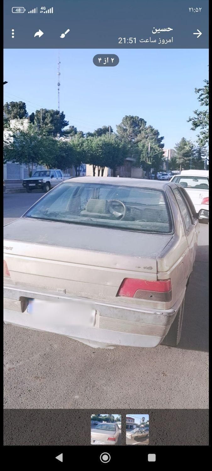 پژو 405 GLX - دوگانه سوز - 1380