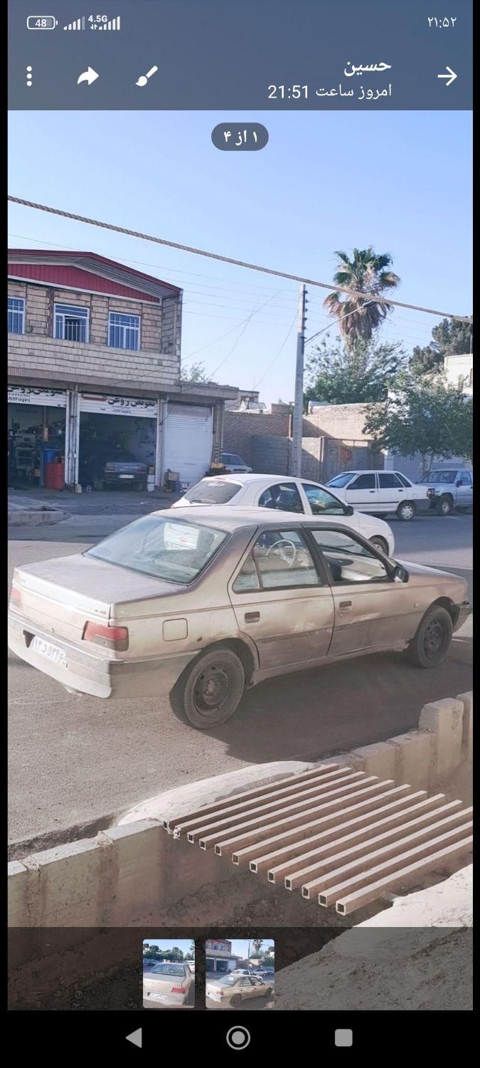 پژو 405 GLX - دوگانه سوز - 1380