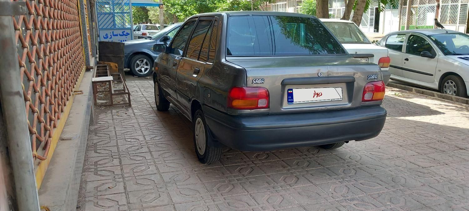 پراید صبا بنزینی - 1386