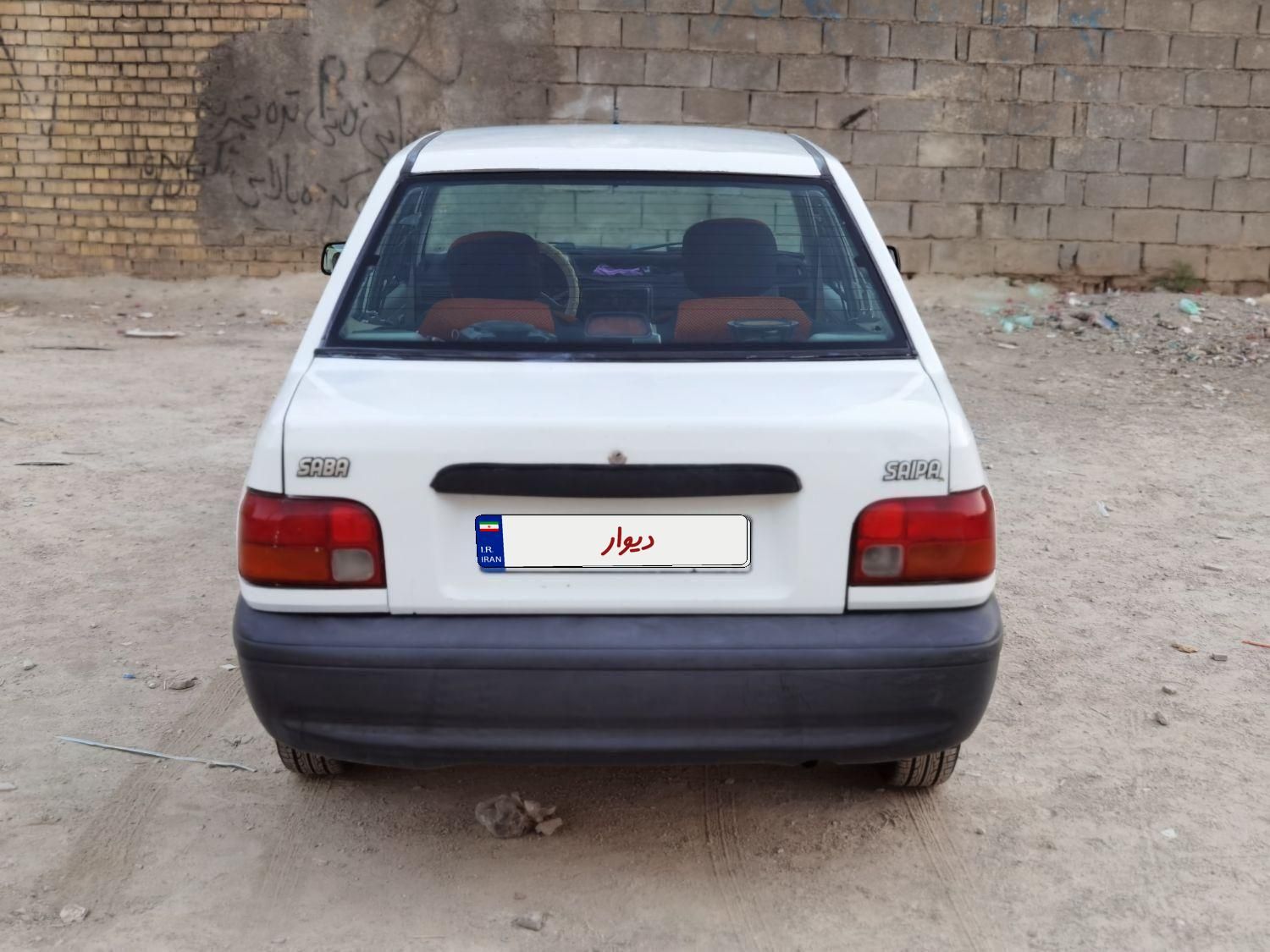 پراید صبا بنزینی - 1386