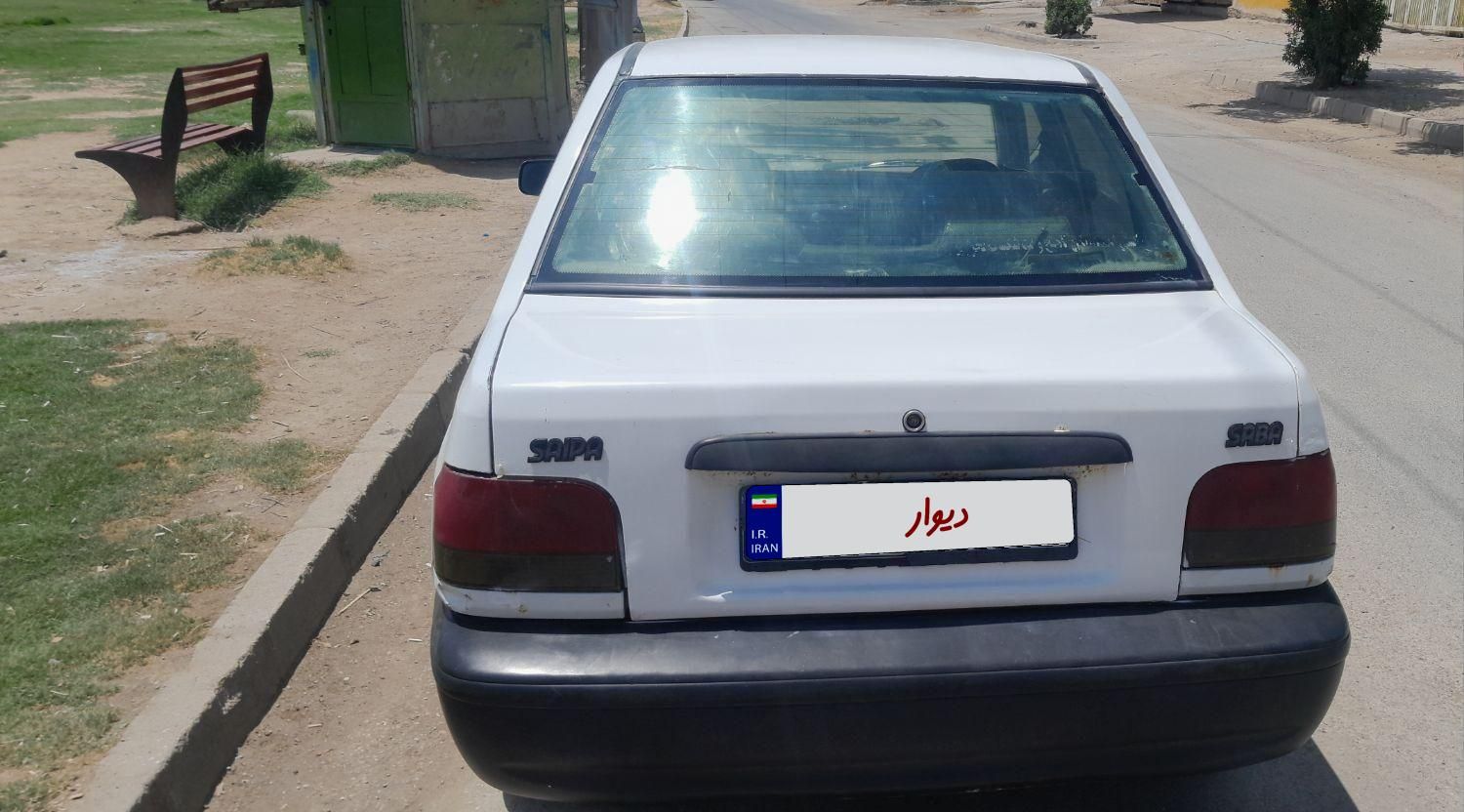 پراید صبا بنزینی - 1386