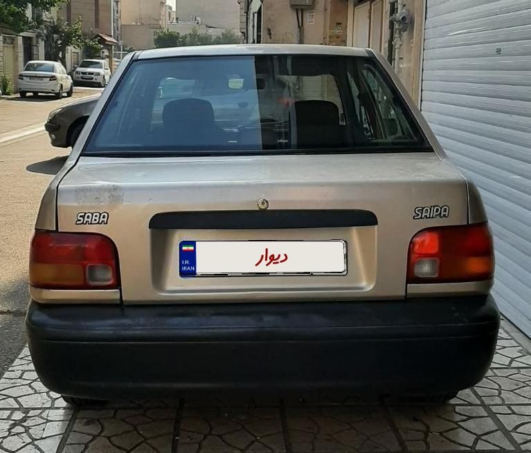 پراید صبا بنزینی - 1386