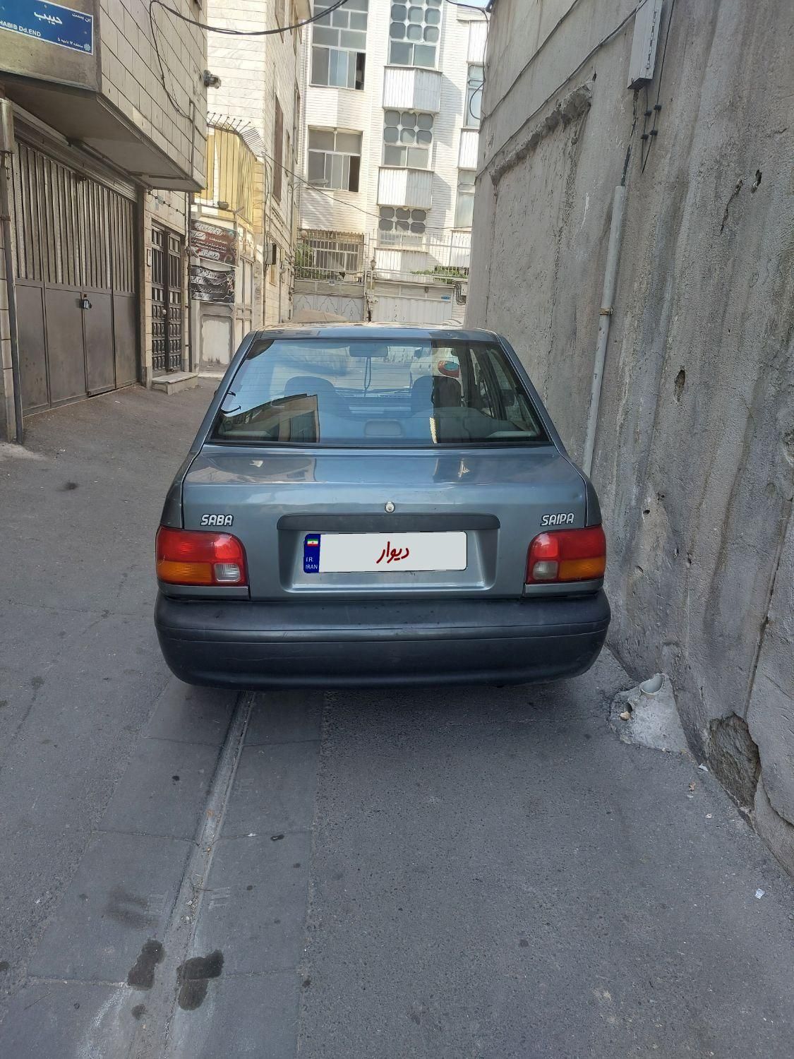 پراید صبا بنزینی - 1386