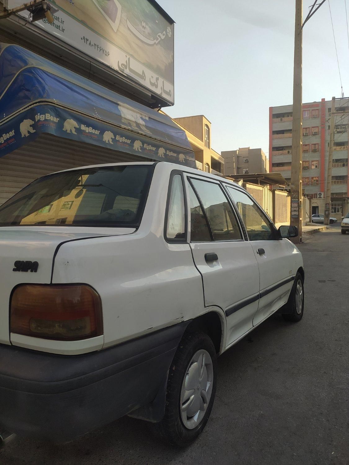 پراید صبا بنزینی - 1381