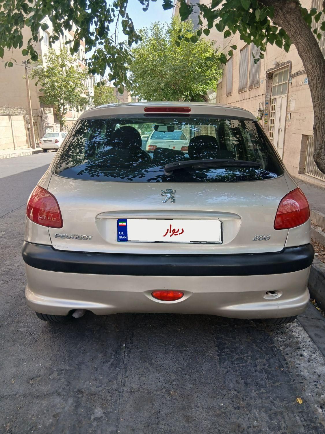 پژو 206 تیپ 5 - 1384