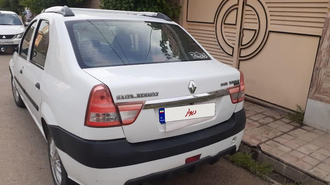 رنو پارس تندر گیربکس JHQ + مولتی مدیا - 1396
