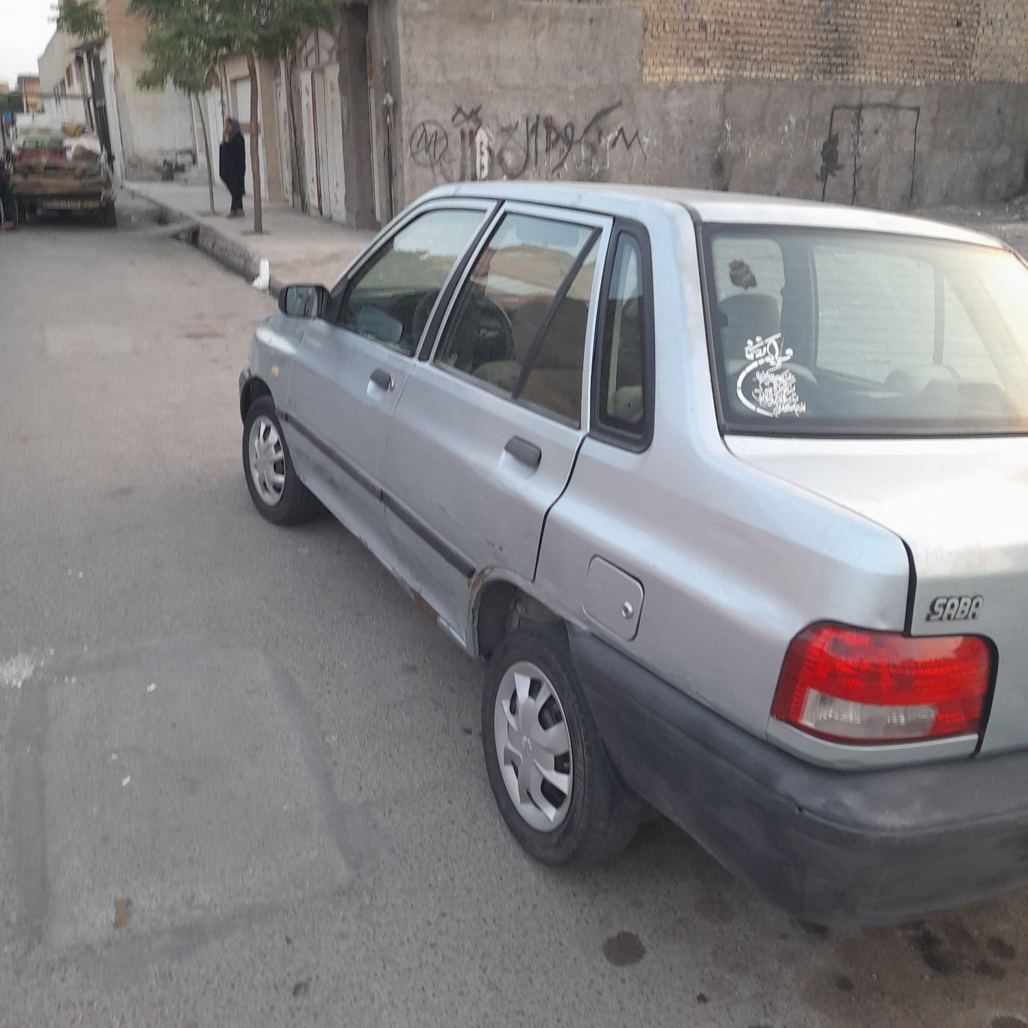 پراید صبا بنزینی - 1386
