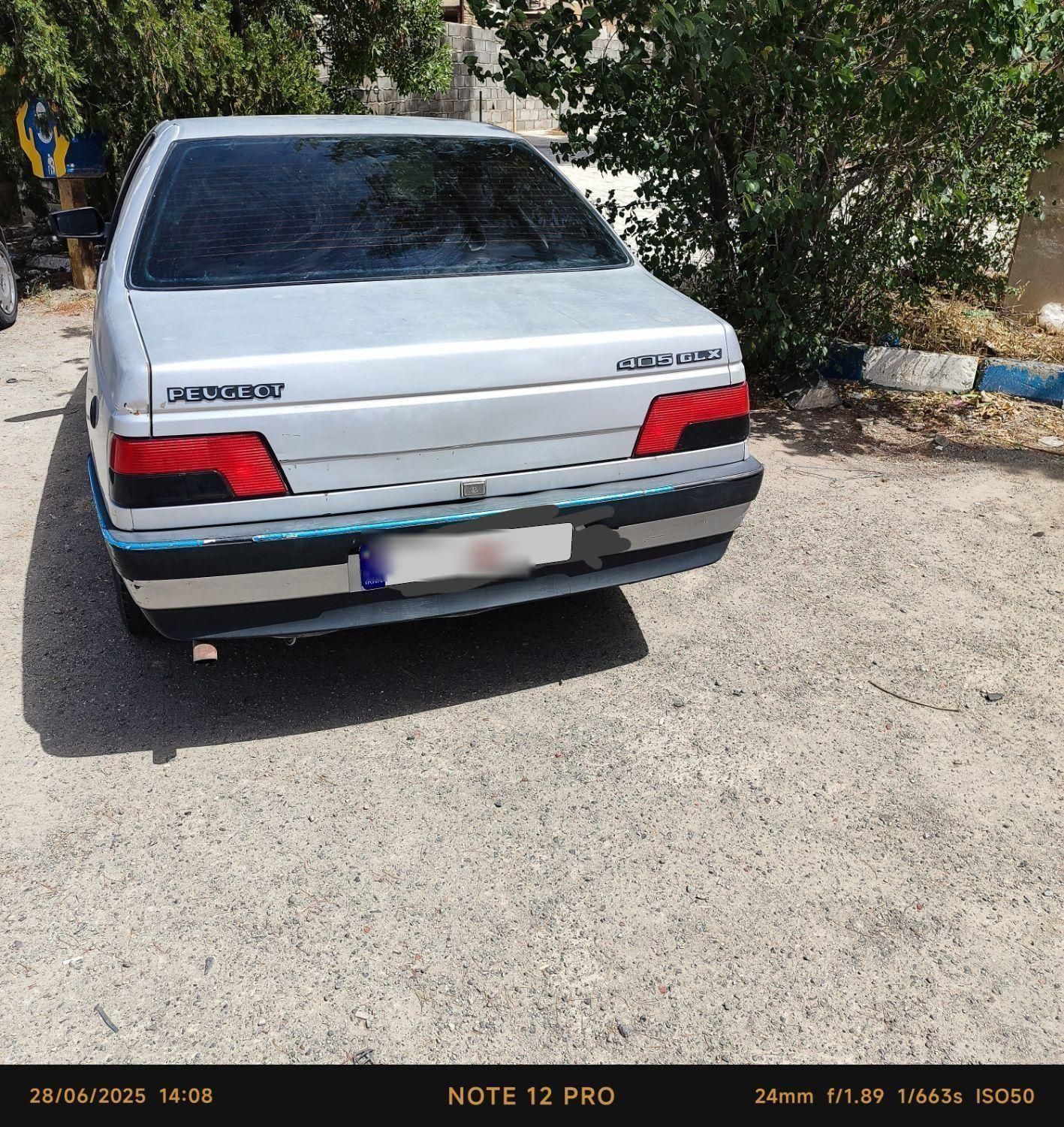 پژو 405 GLX - دوگانه سوز - 1388