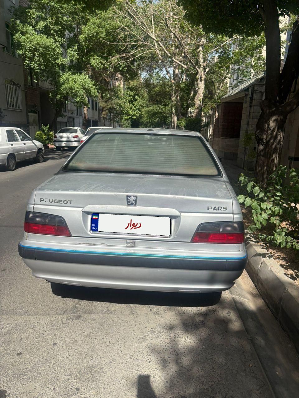 پژو پارس XU7ساده - 1386