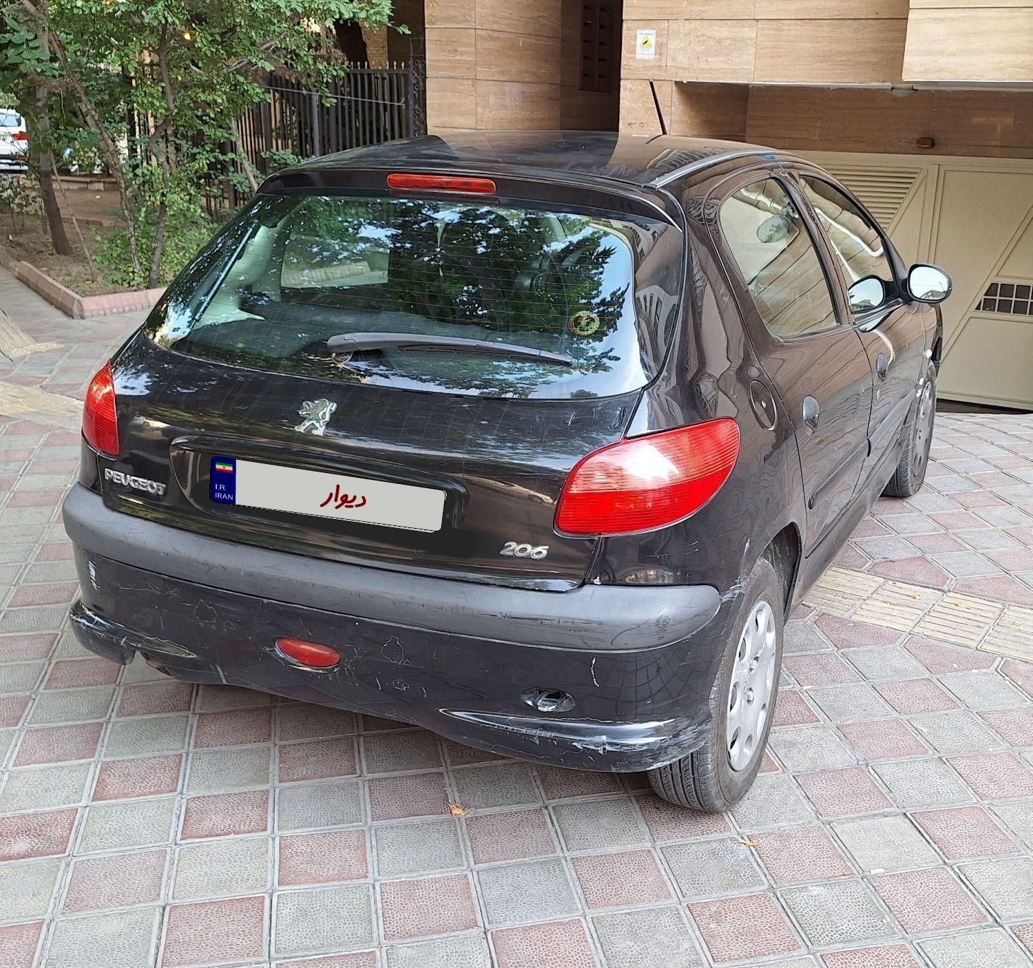 پژو 206 تیپ 2 - 1387