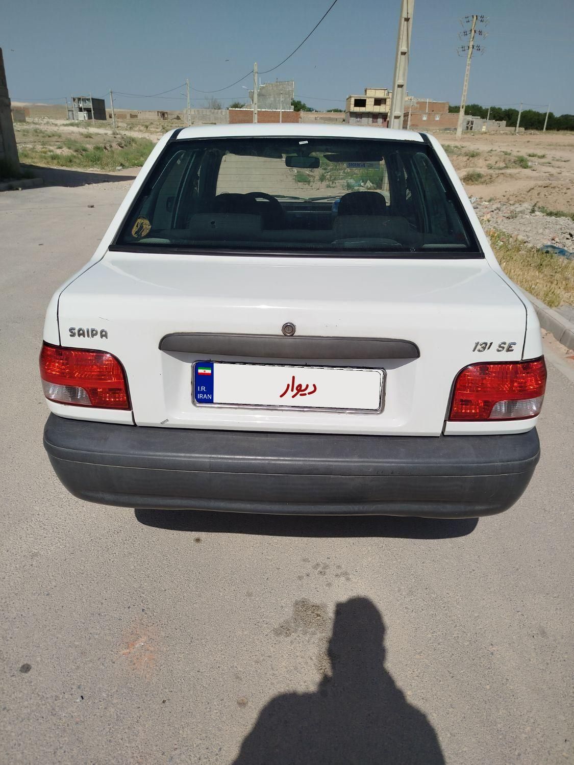 پراید صبا بنزینی - 1386