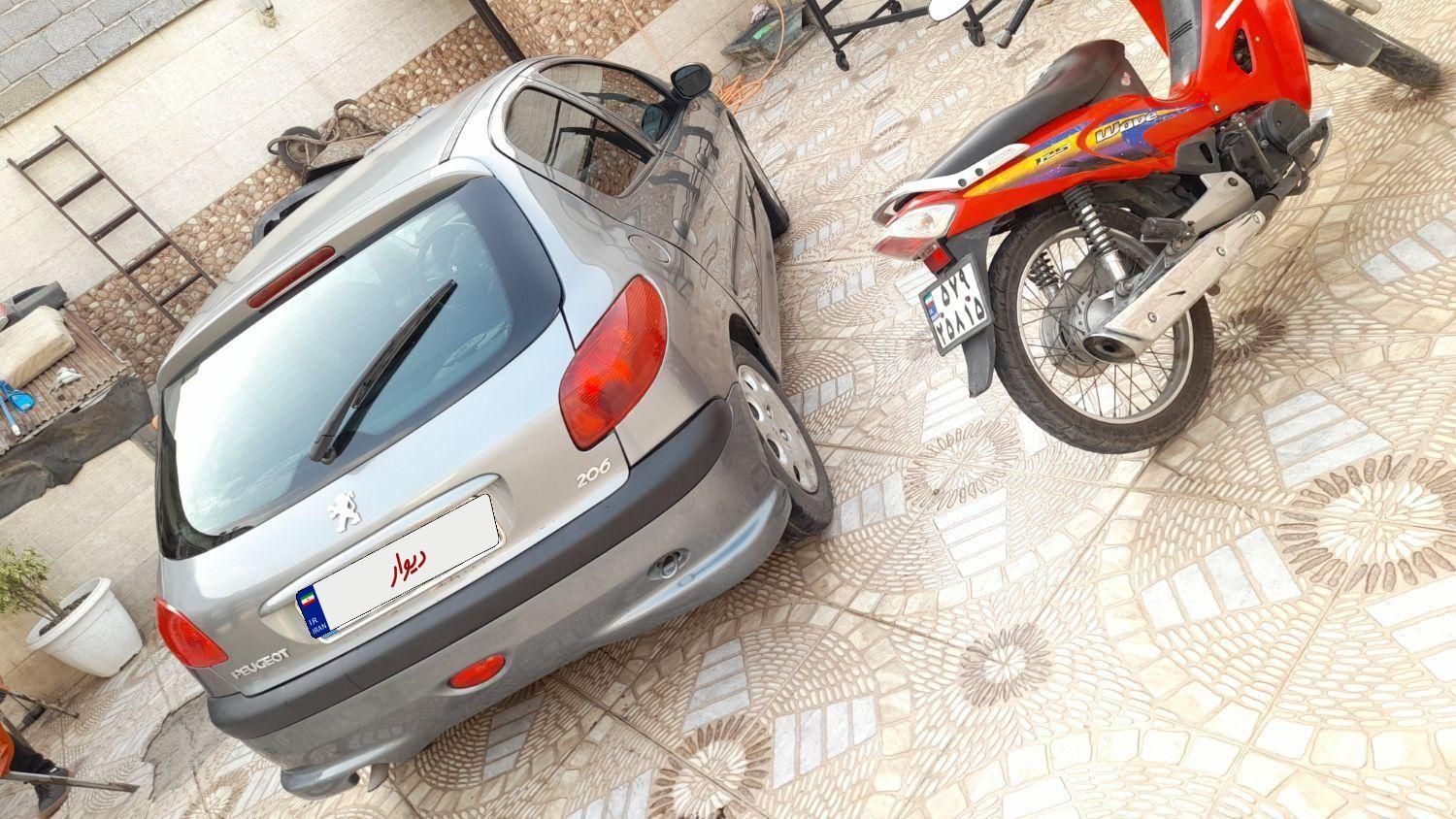 پژو 206 تیپ 2 - 1389