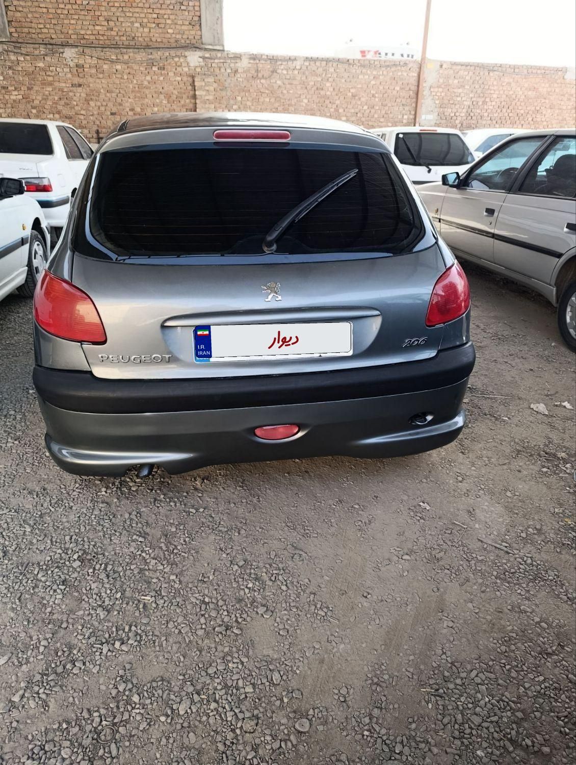 پژو 206 تیپ 2 - 1384