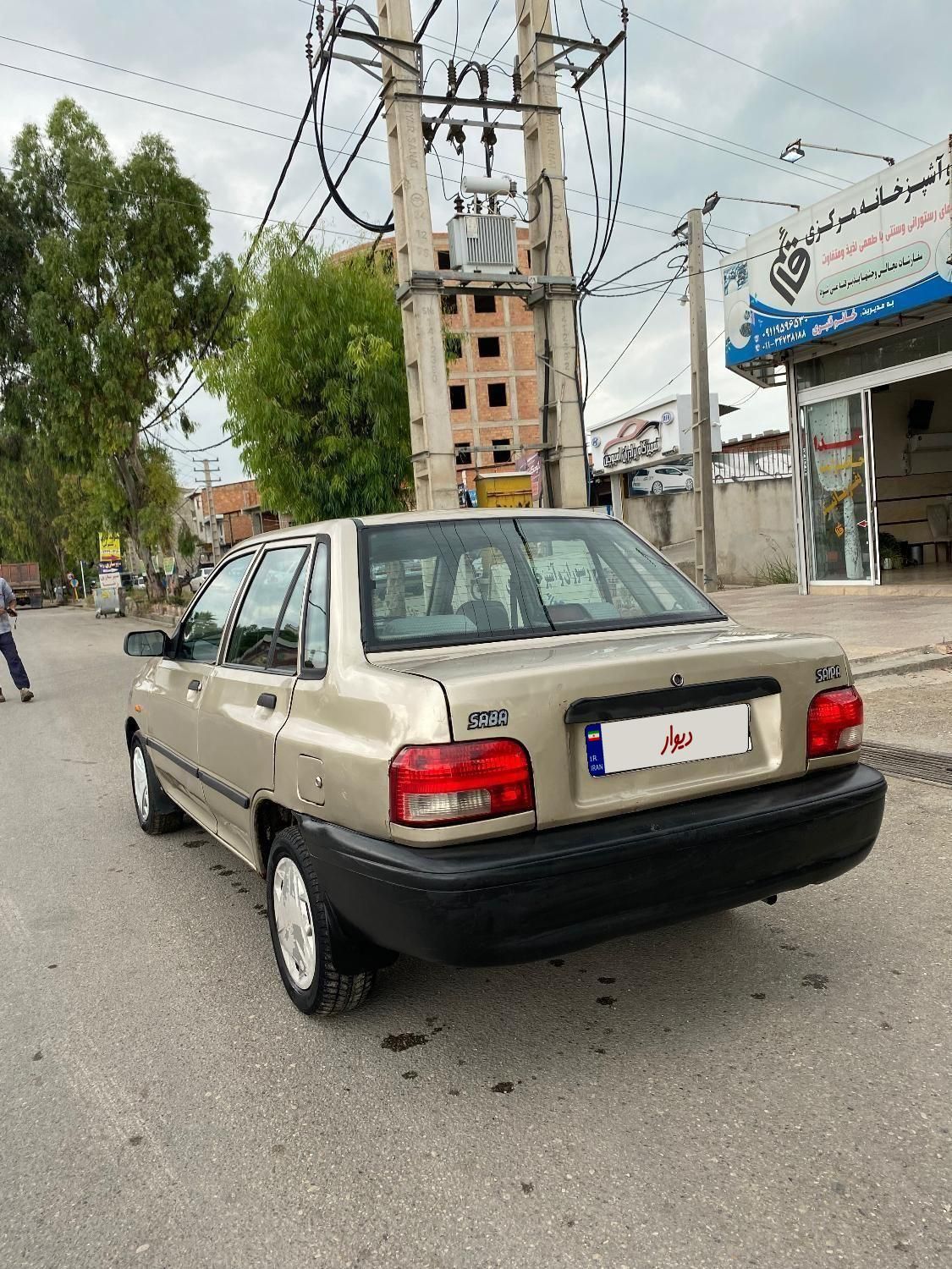 پراید صبا بنزینی - 1387